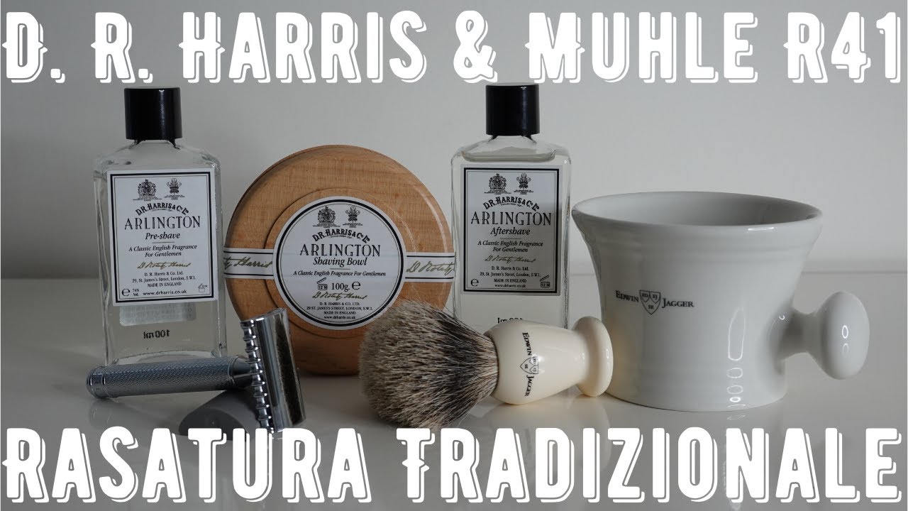 Viaggio nella storia della Rasatura Inglese con D. R. Harris Arlington & Muhle R41 + Voskhod 💈
