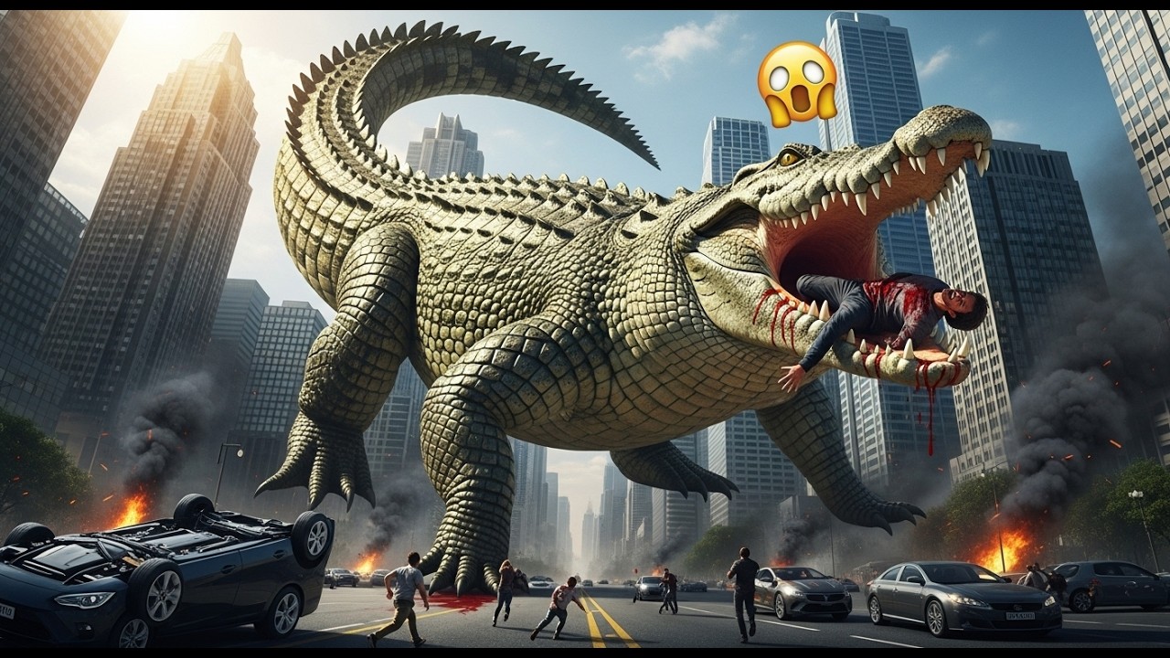 👉 &ldquo;Earth Guardian Force vs Giant Crocodile   Epic Rescue Mission in Coastal City&rdquo;
