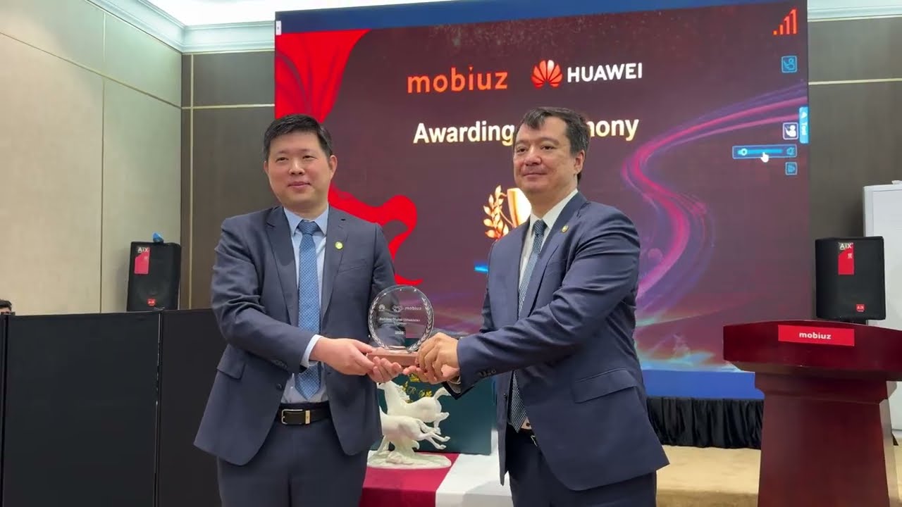 Mobiuz va @huaweiuzbekistan6407  internet sifatini yanada oshirdi