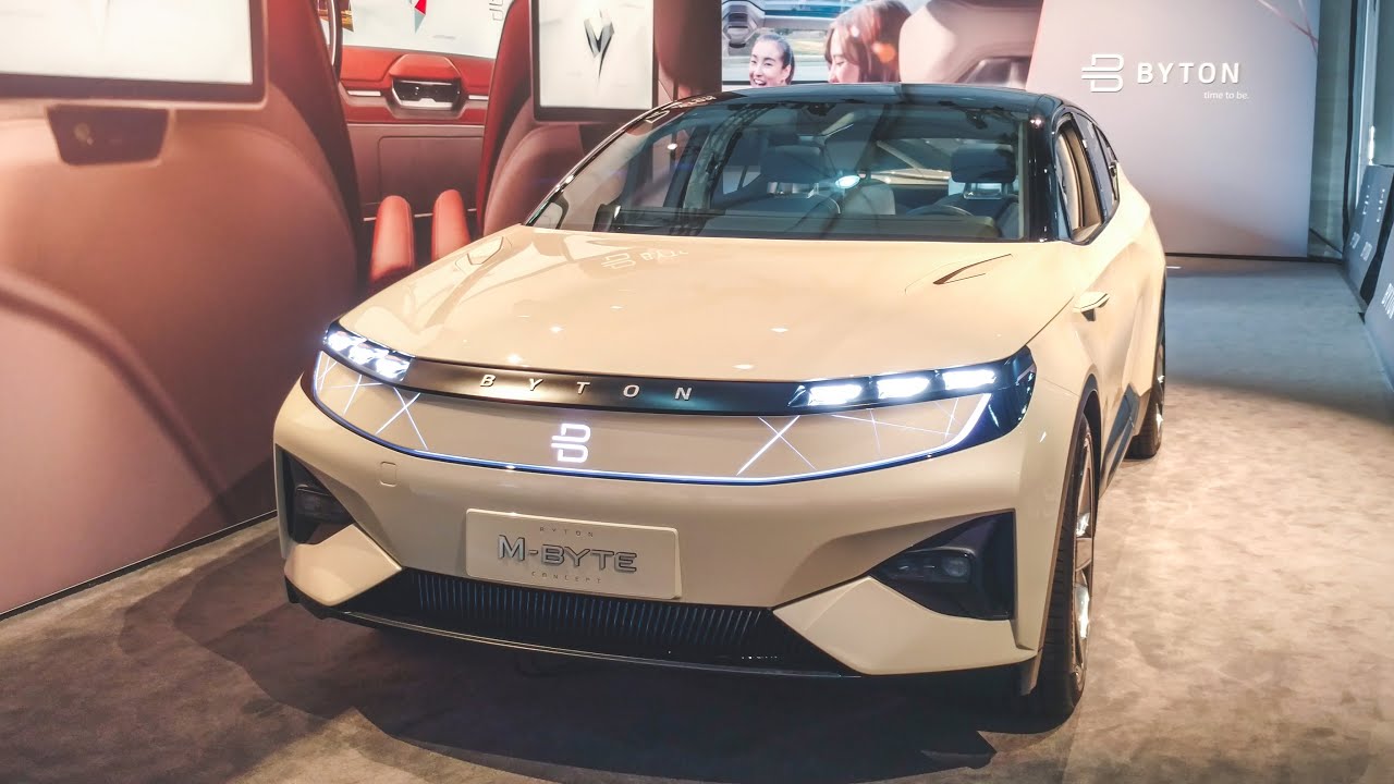 Byton Electric M-Byte & K-Byte - Exterior & Interior Walkaround - 2018 LA Auto Show