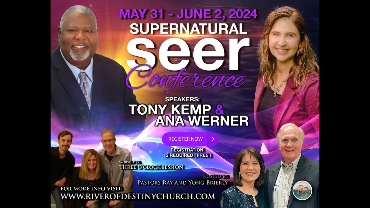 Tony Kemp  Session #3 Supernatural Seer Conference ~ 6/1/2024