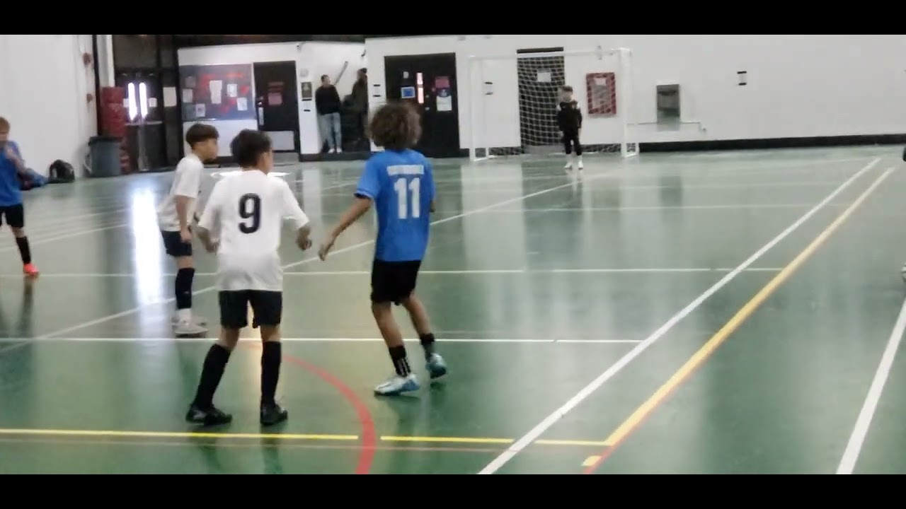 RI FUTSAL CLUB U13.   FEBRUARY 2026.  CHAMPIONSHIP GAME.   1ST HALF 