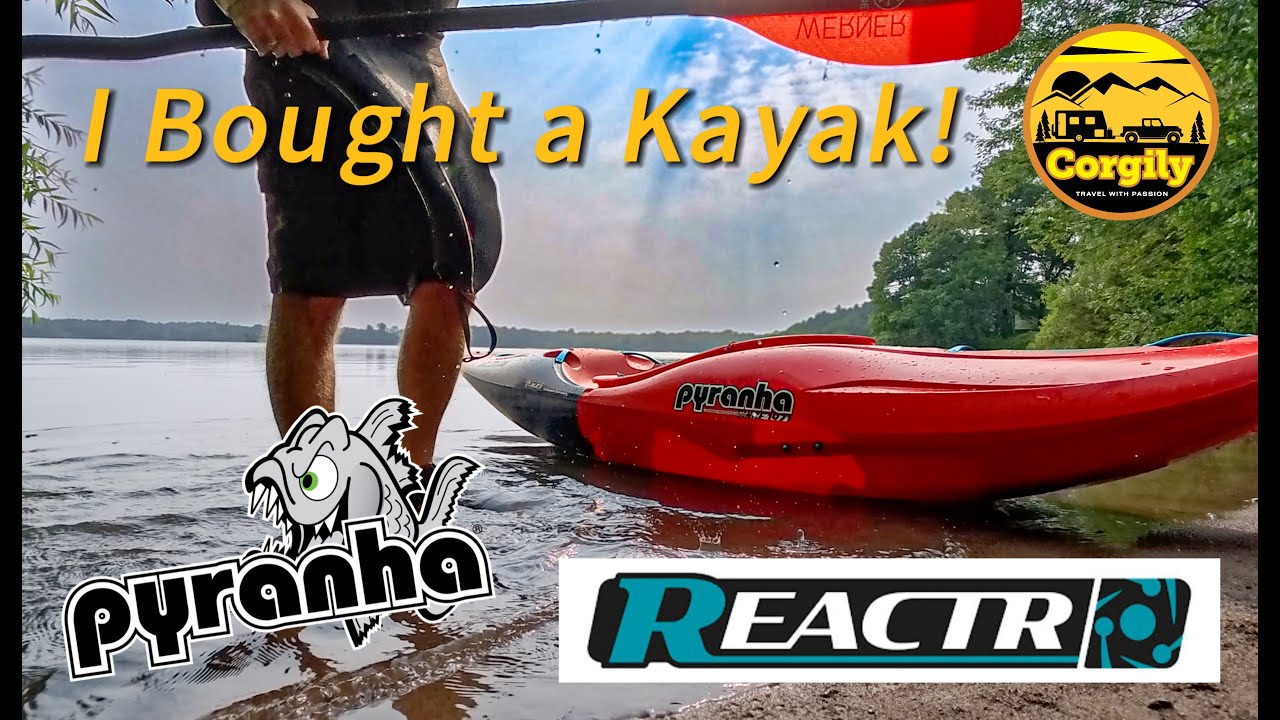 I bought a Pyranha ReactR Kayak, and learned to White Water Kayak!