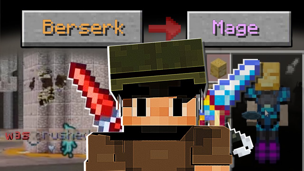 The BEST Melee Class is... MAGE? (Hypixel SkyBlock)