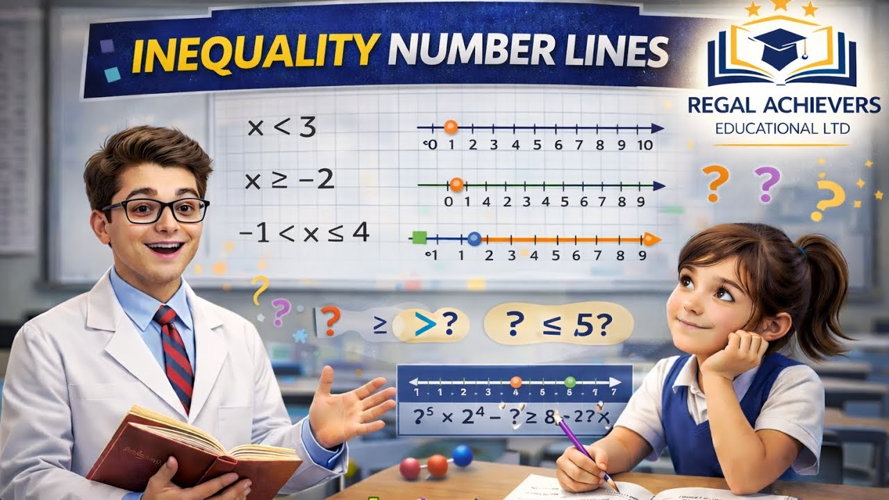 INEQUALITY NUMBER LINE 