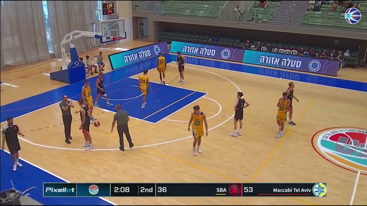 Itay Vardi (No. 52) - Tel-Aviv Tournament 2023, Spanish Basketball Academy vs Maccabi Tel-Aviv