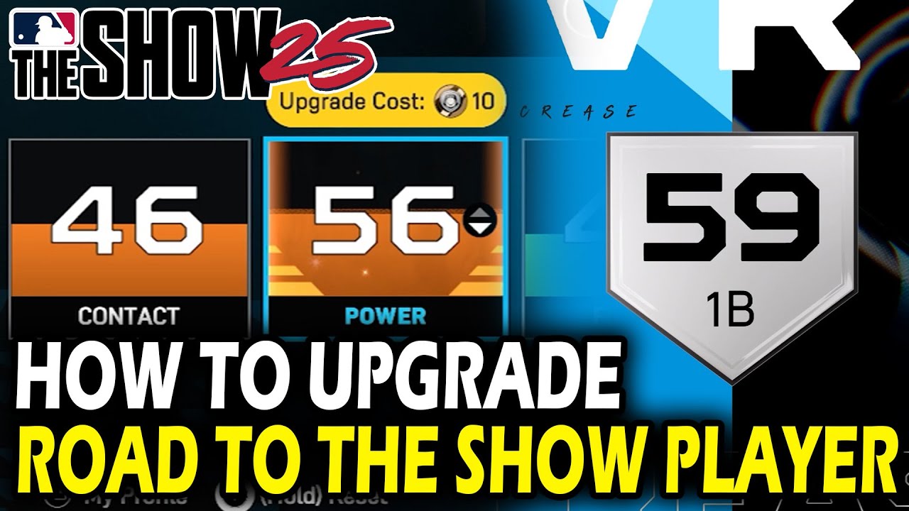 How to Upgrade Road to the Show Players in MLB the Show 25