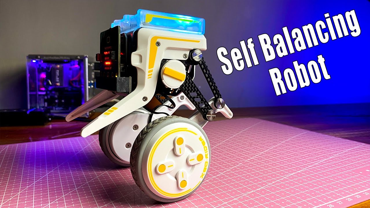 XGO Rider Micro:bit Self Balancing Robot | World’s first palm-sized two-wheel legged robot #xgo