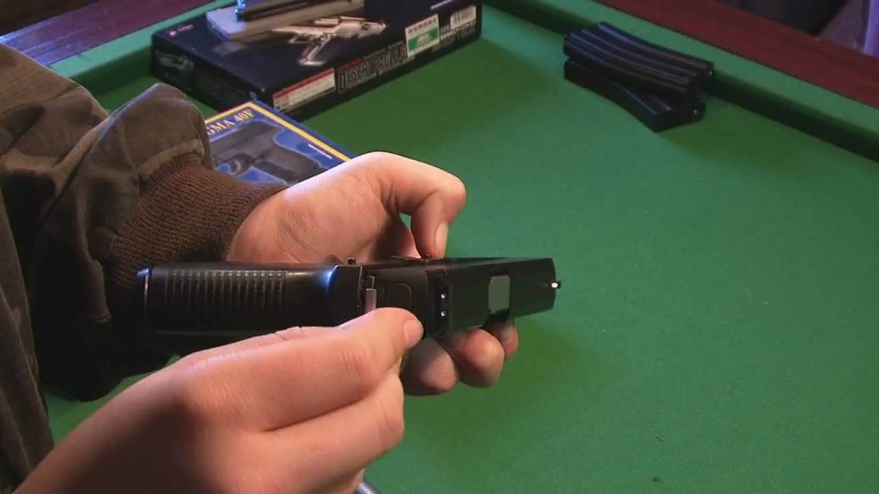 smith and wesson sigma 40f C02 blowback  airsoft review + pain test