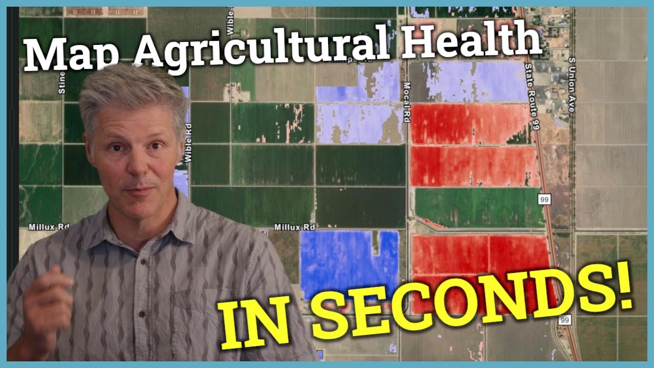 Map Agricultural Health in Seconds with AI!