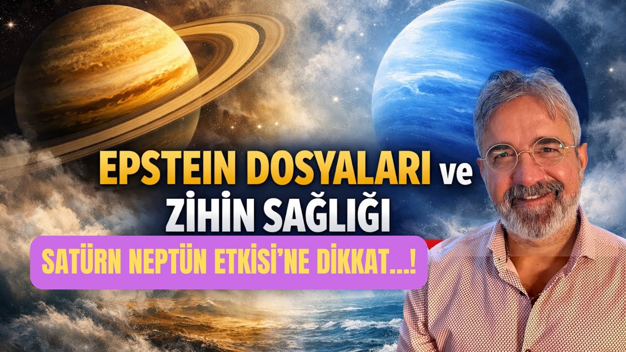 EPSTEIN HABERLERİ TETİKLİYOR MU? BU VİDEO SENİN İÇİN- SATÜRN NEPTÜN ETKİSİ ANALİZ 