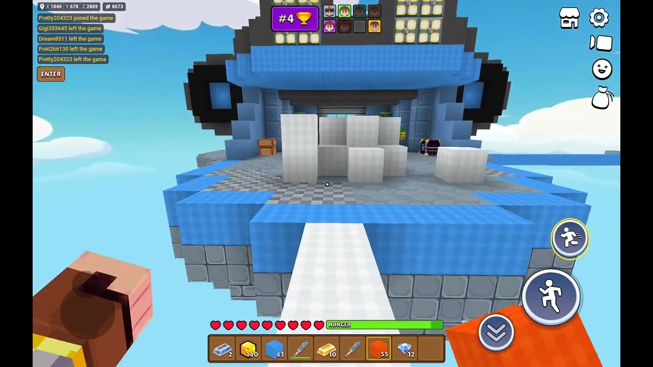 Eliminate all players #bedwars