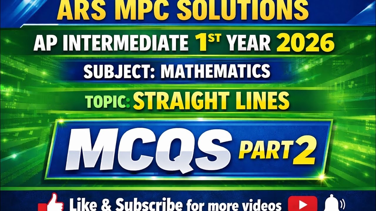 Прямые линии - 11 класс - AP INTERMEDIATE 1-й год обучения 2026 - Математика - Часть 2 # INTERMED...