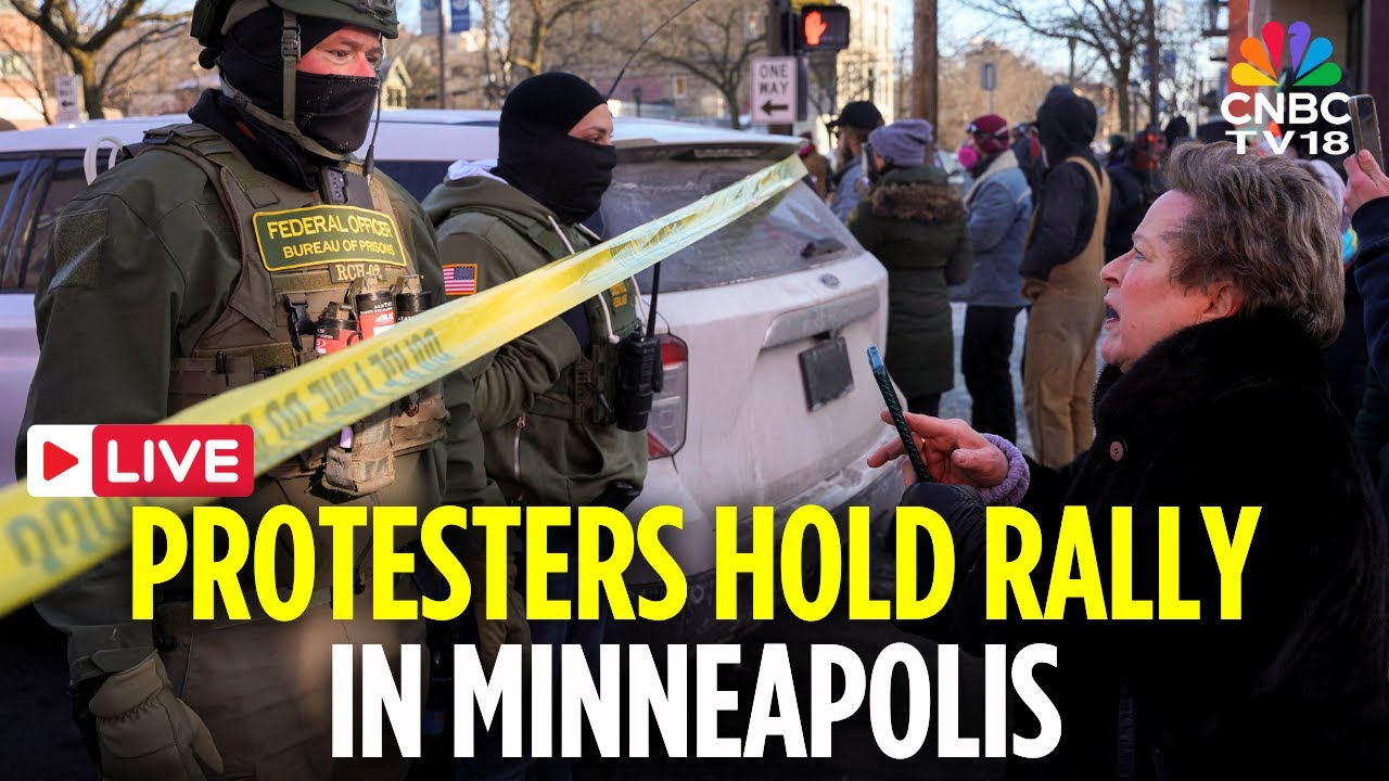 🔴Minneapolis LIVE: Anti ICE Protesters Rally in Minneapolis Over Immigration Enforcement | N18G