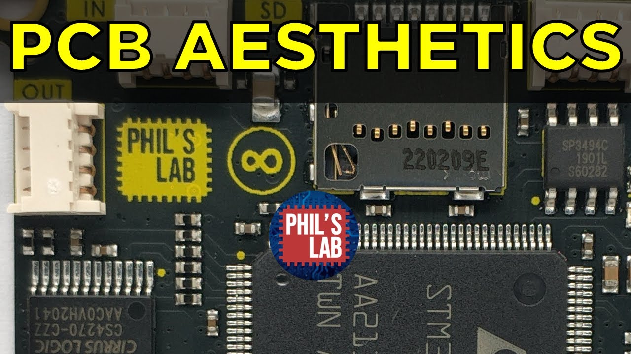 (Sponsored) Aesthetic PCB Design Tips - Phil's Lab #84