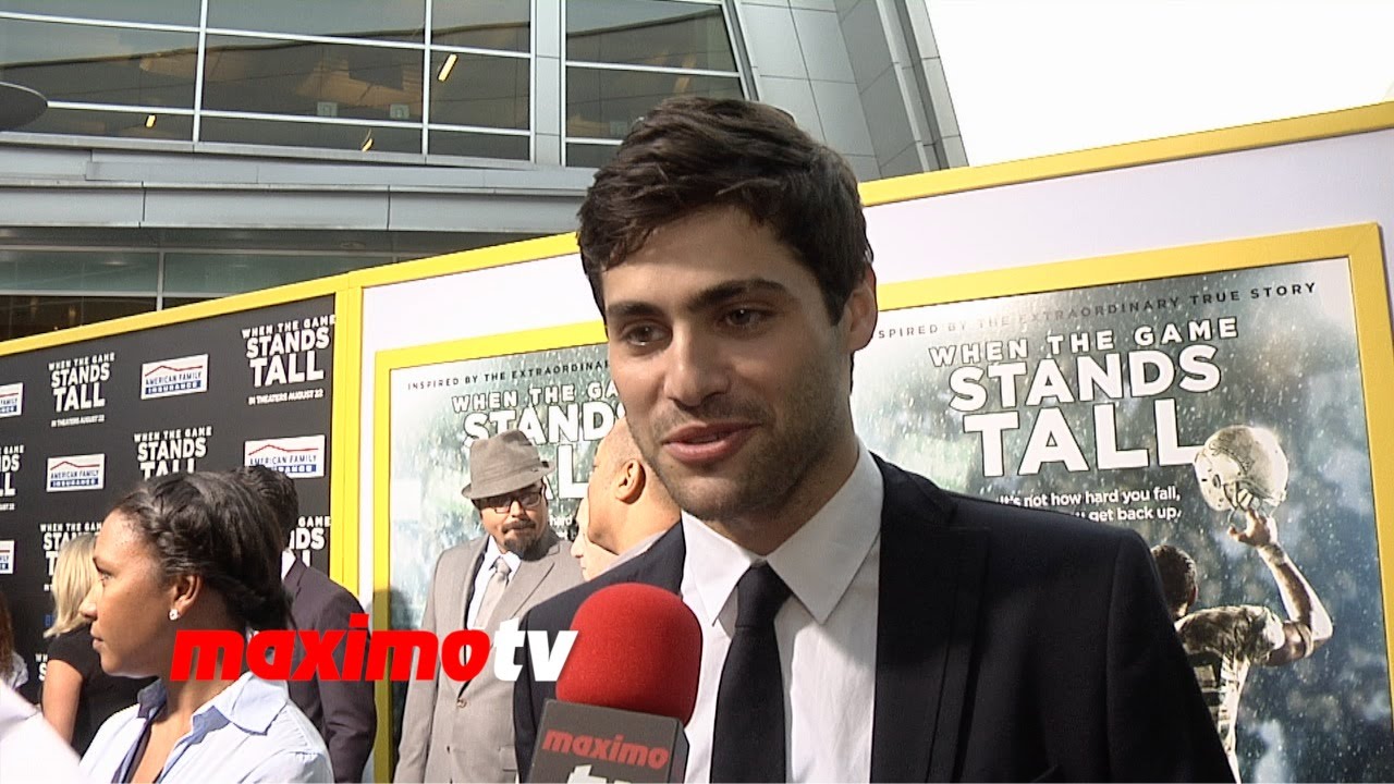 Matthew Daddario Interview | When the Game Stands Tall | World Premiere