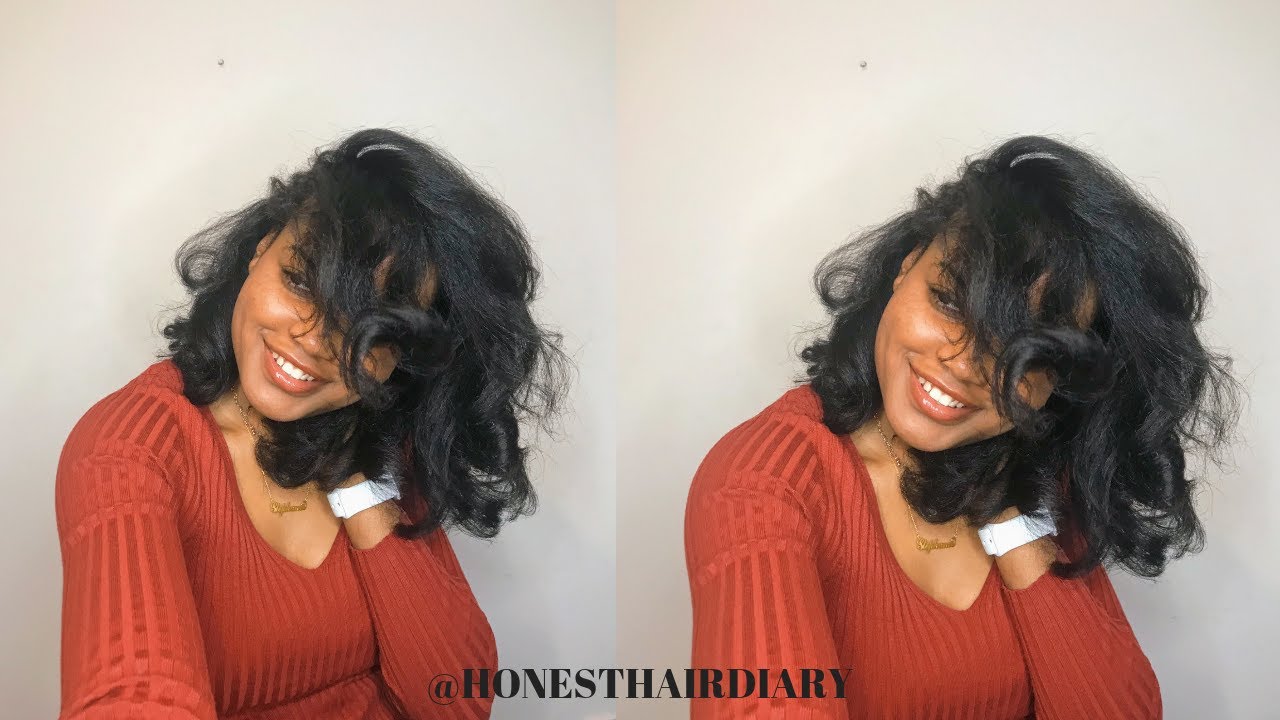 HOW TO Achieve BOUNCY Flexi Rod Curls l HEATLESS CURLS