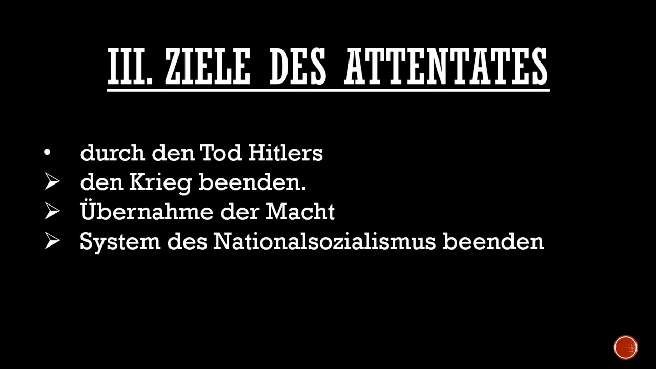 Hitler Attentat am 20. Juli 1944