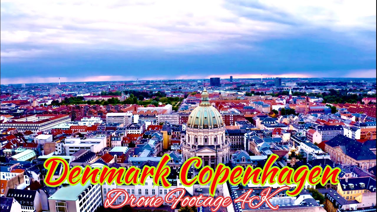 Denmark 4k Drone | Denmark Copenhagen 4k drone