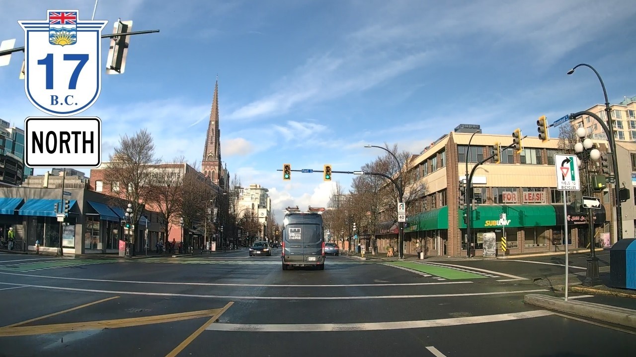 [2026-01] B.C. Highway 17 North - Victoria to Central Saanich