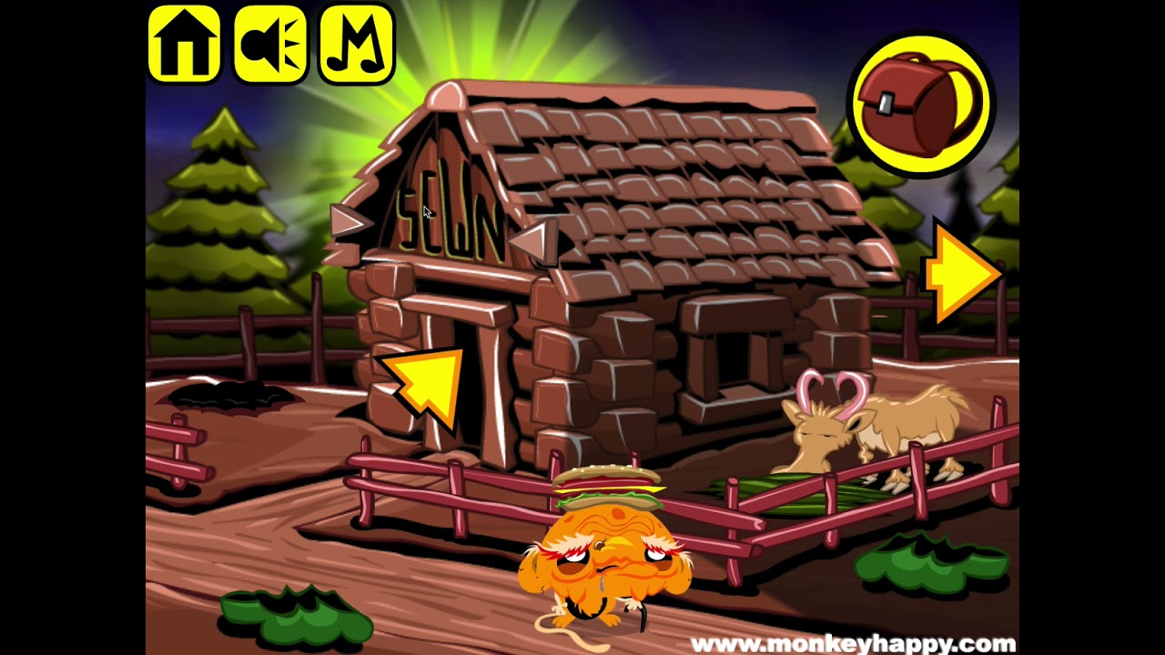 Monkey GO Happy Stage 552 - Cabin Gold