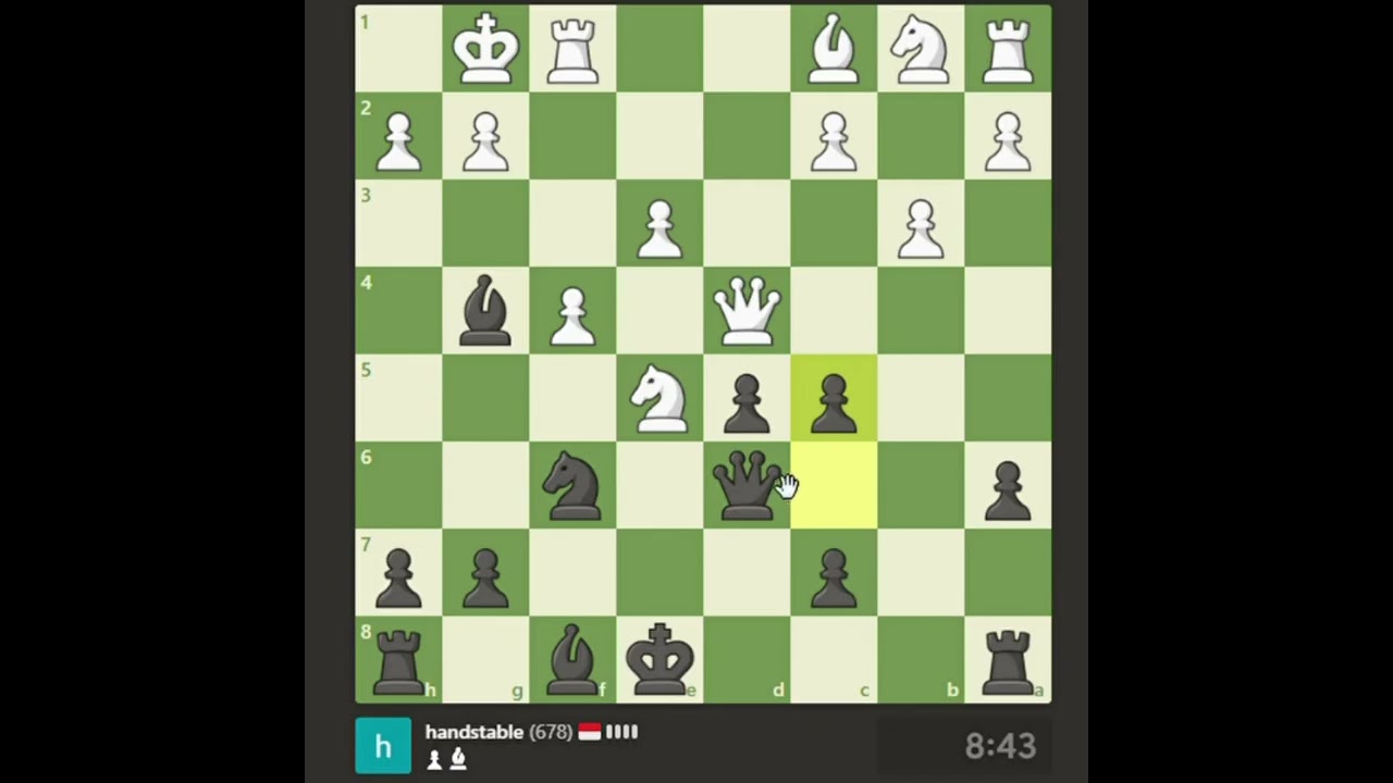 Unexpected Checkmate