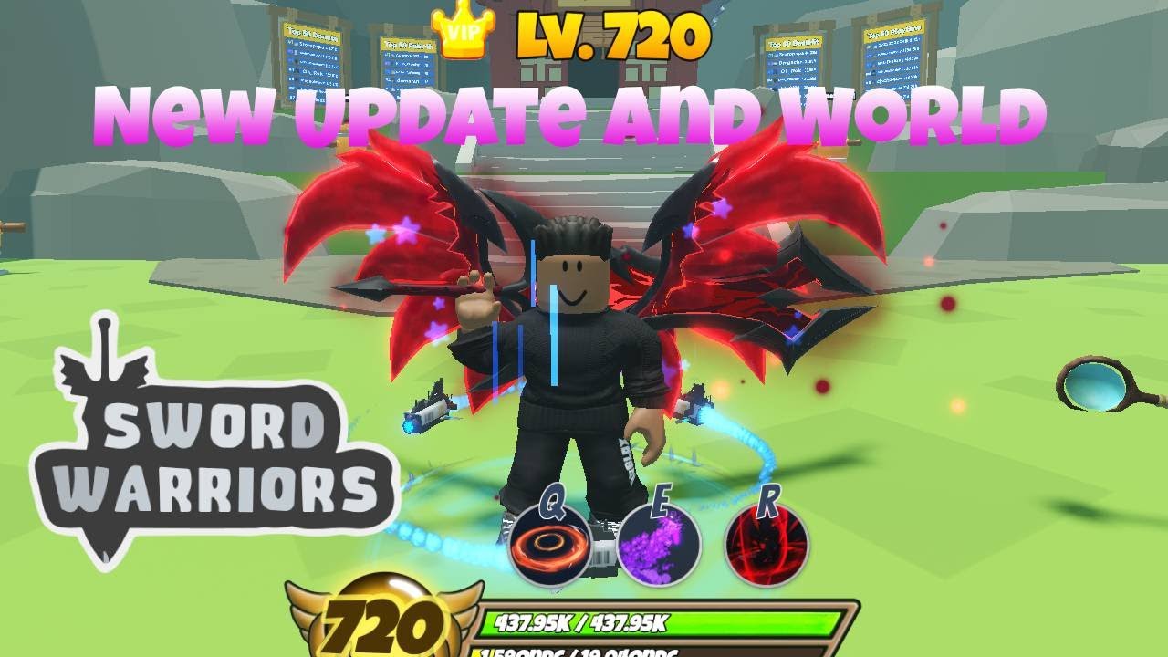 Sword Warriors Roblox World 6 Update, First Run and the Best Sword, World's End!!