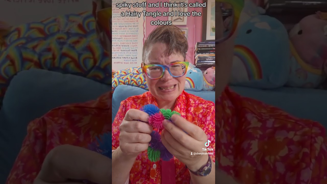Tangle fidget toys are some of my favorite fidget toys. #neurodivergent #fidgets