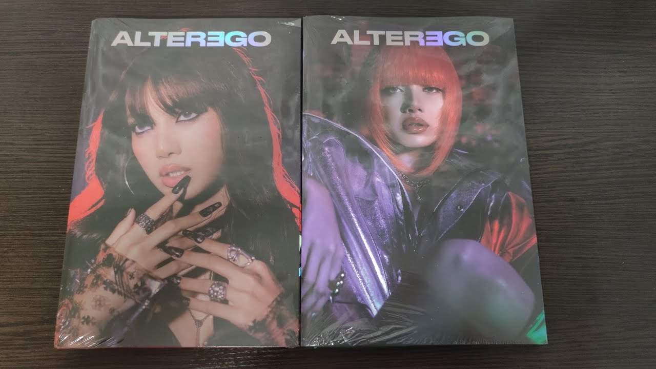 Распаковка альбома Лисы / Unboxing  LISA - 'ALTER EGO'  (Photobook ver. VIXI and SPEEDI)