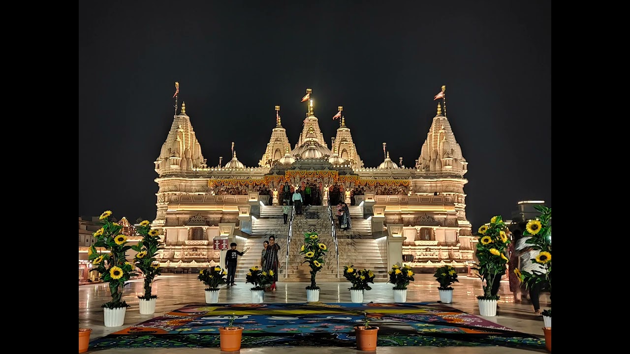 Shree BAPS Swaminarayan mandir Nadiad Diwali.2024. આધ્યાત્મિક યાત્રા ની શુભ શરૂઆત. પવિત્ર યાત્રાધામ.
