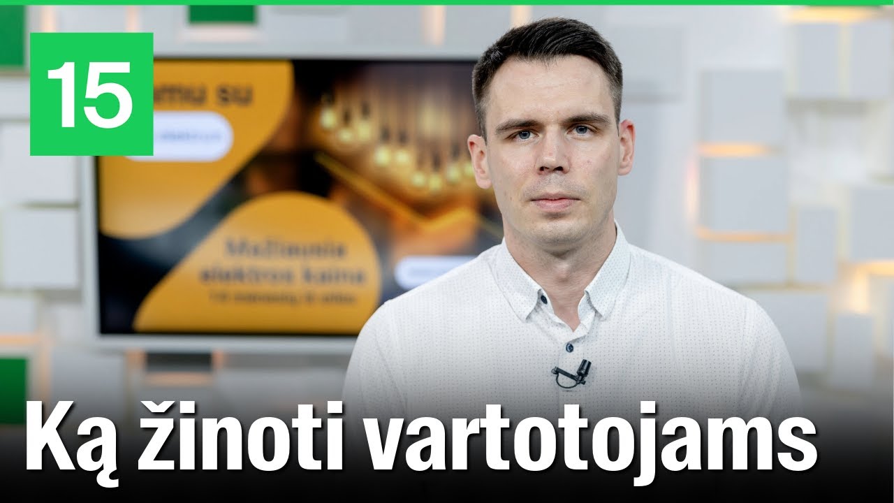 Elektros kainos fiksavimas: ekspertas atsako į svarbiausius klausimus