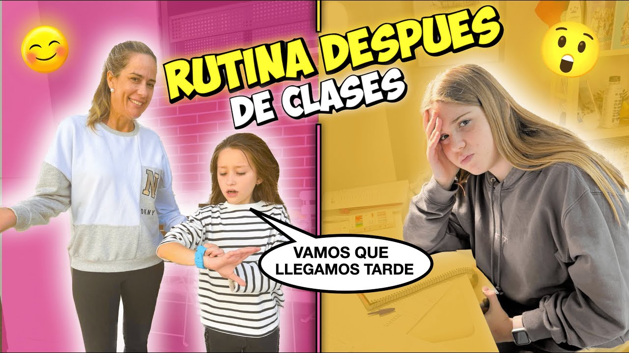 MI RUTINA DE TARDE ACTUALIZADA DESPUÉS DEL COLEGIO! Daniela y Martina