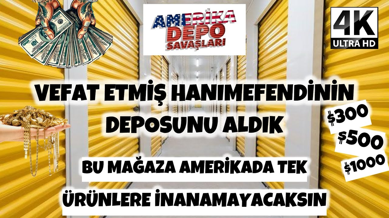 VEFAT ETMİŞ HANIMEFENDİNİN DEPOSUNU ALDIK / BU MAĞAZA FENA 