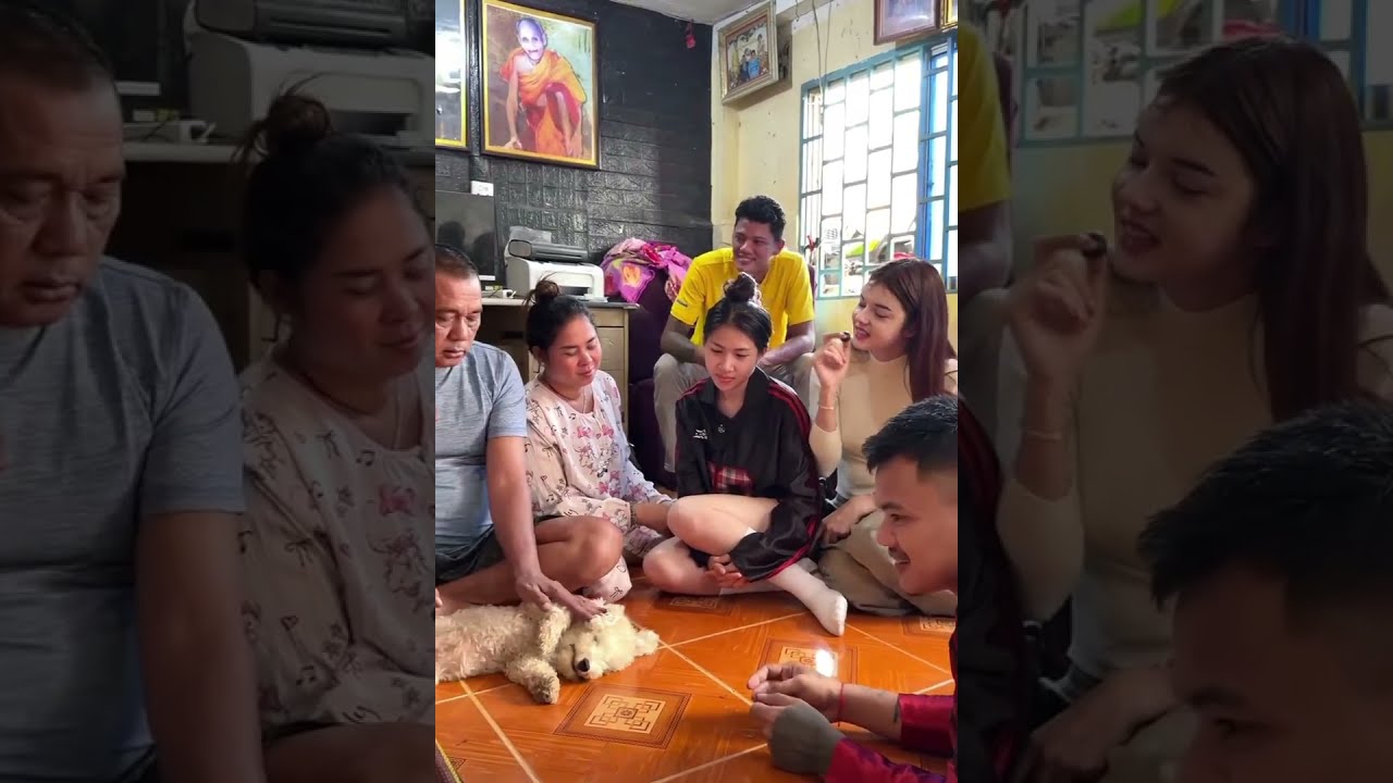 អាណិតម៉ាក់តូចនិងតាអូនណាស់ចង់មានកូនដូចធារីដែរ🥹 Dad And Mom Chines New Year