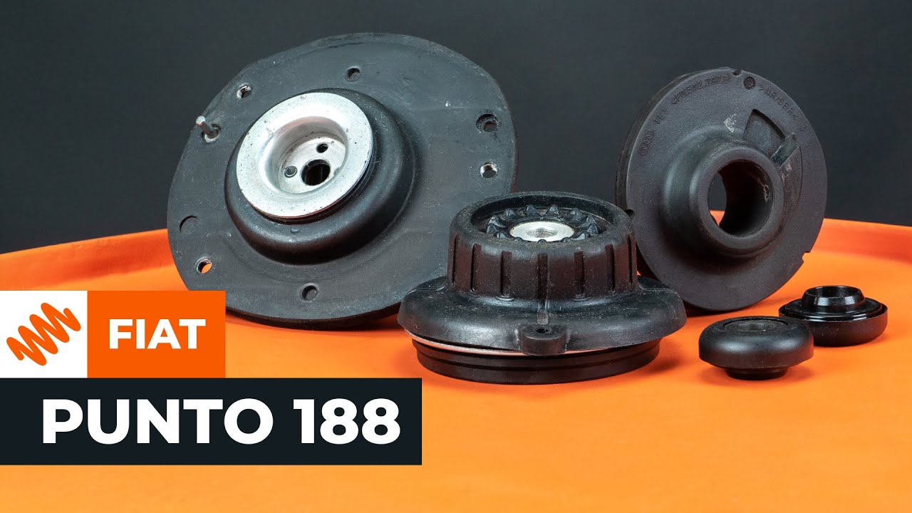 Come sostituire il kit di riparazione per il supporto dell'ammortizzatore su FIAT PUNTO TUTORIAL