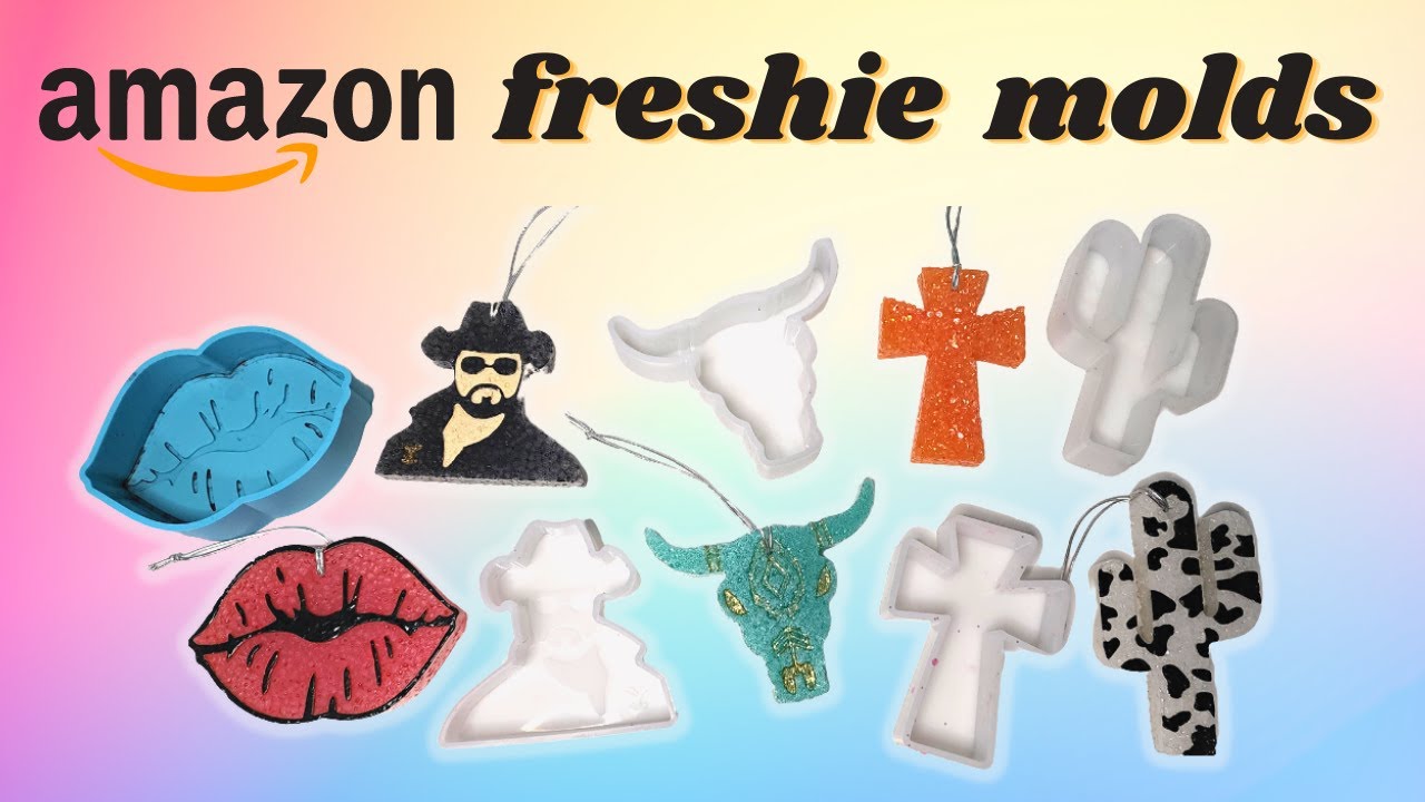 Силиконовые формы Amazon для автомобильных освежителей воздуха / Обзор форм для освежителей возду...