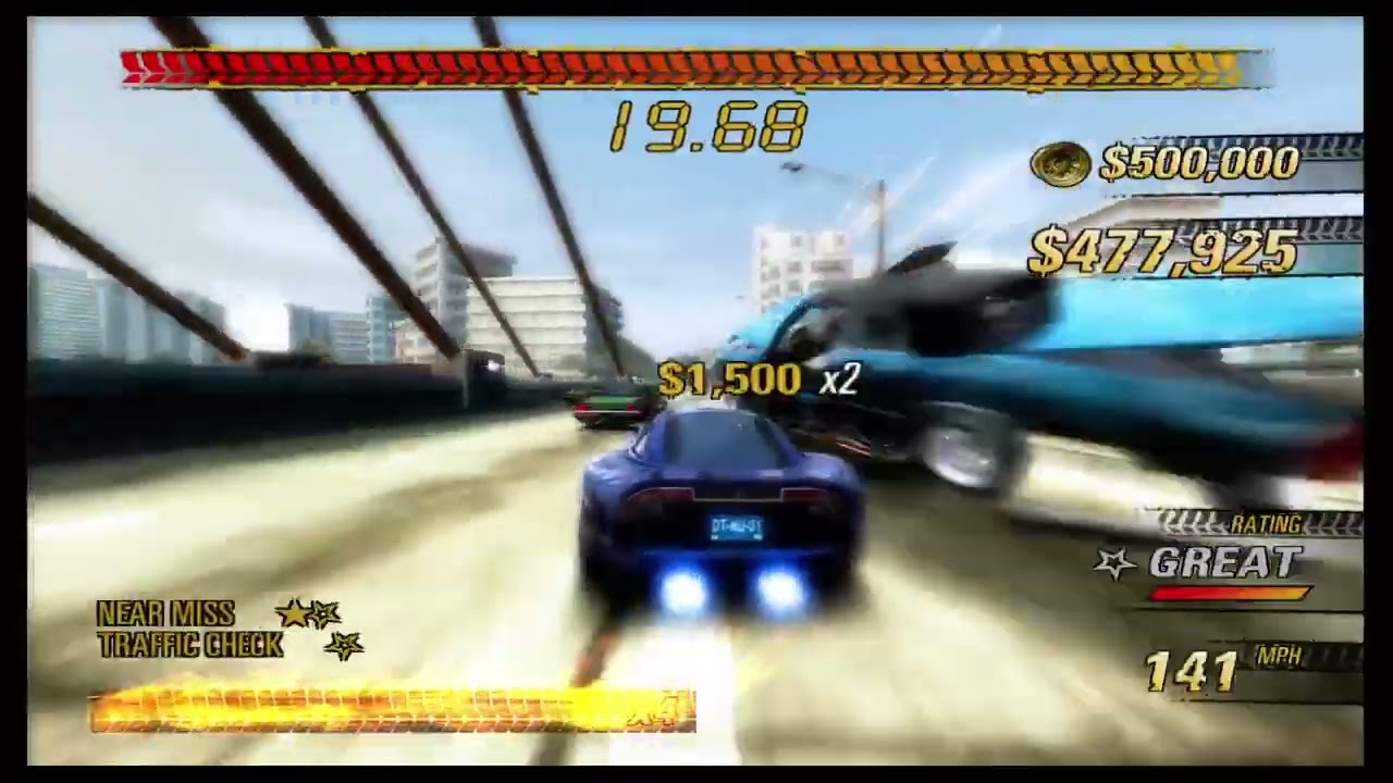 Burnout Revenge First Race