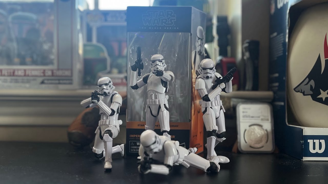 UNBOXING/REVIEW STAR WARS THE BLACK SERIES IMPERIAL STORMTROOPER: THE MANDALORIAN 