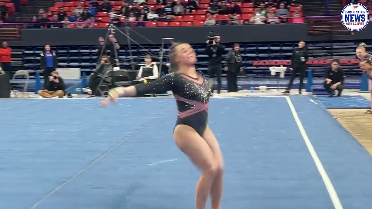 Highlights from Boise State gymnastics victory over BYU