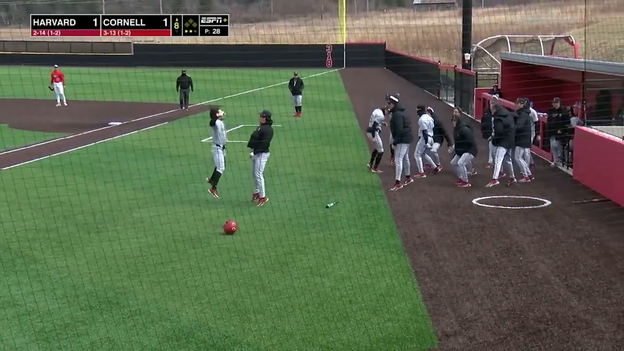 Baseball Tops Cornell, 2-1, in Game One, Splits Series Opening Doubleheader