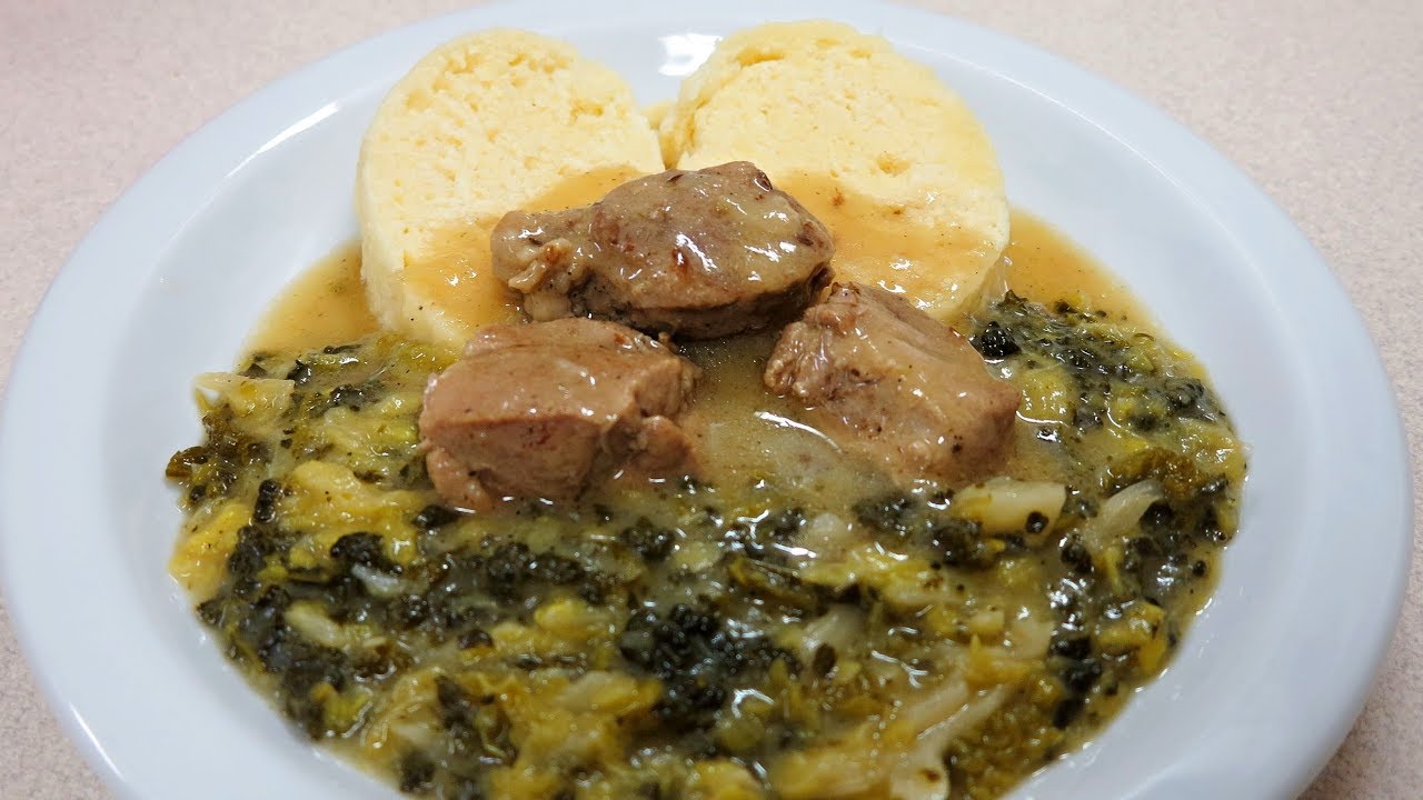 Dušené vepřové a kapusta s knedlíkem podle paňmámy - Videorecept 2018