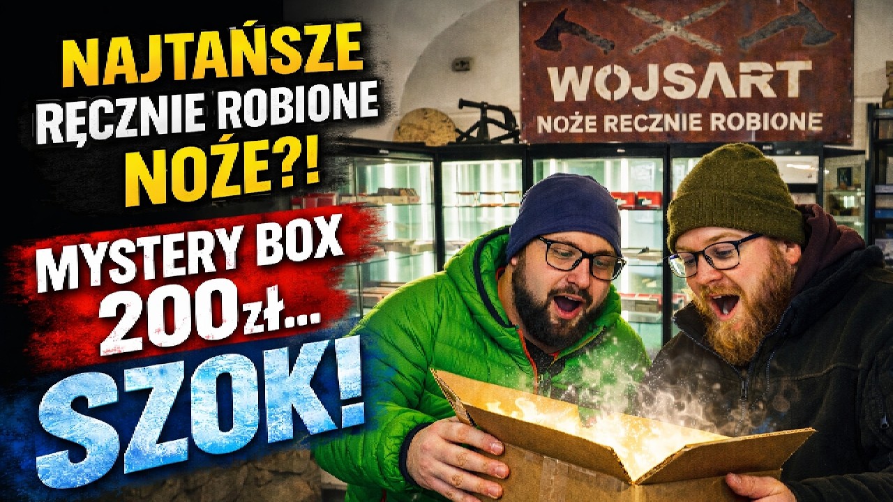 Najtańsze ręcznie robione noże?! Mystery Box z WOJSART za 200 zł&hellip; SZOK