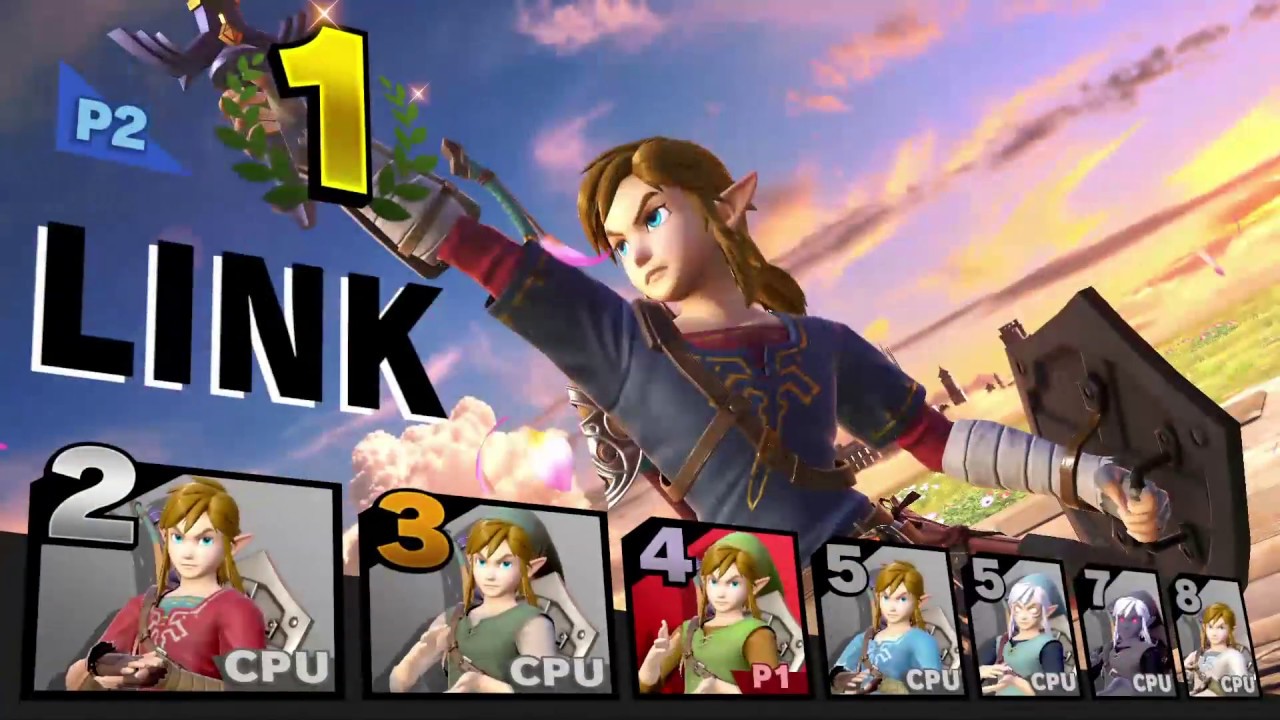 8 Player Battle Royale (Link) Super Smash Bros. Ultimate