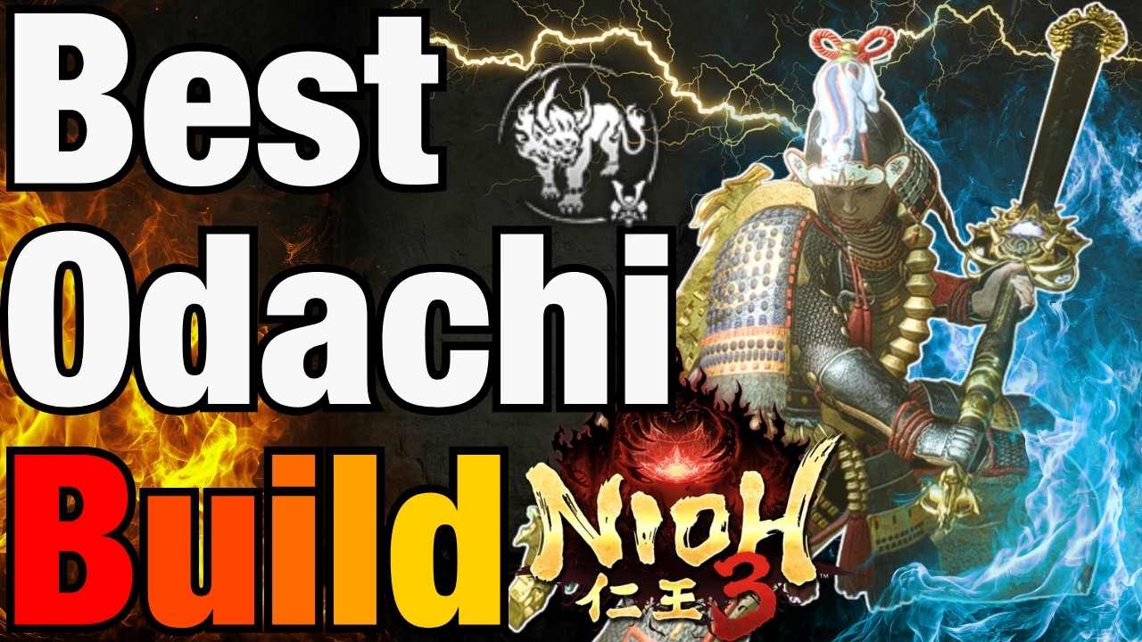 MOST OP ODACHI BUILD in Nioh 3