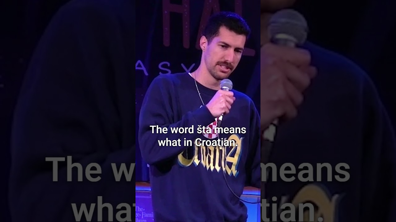 Kroatisch lernen ist schwer 😂 #kroatien #standupcomedy #kurzfilme