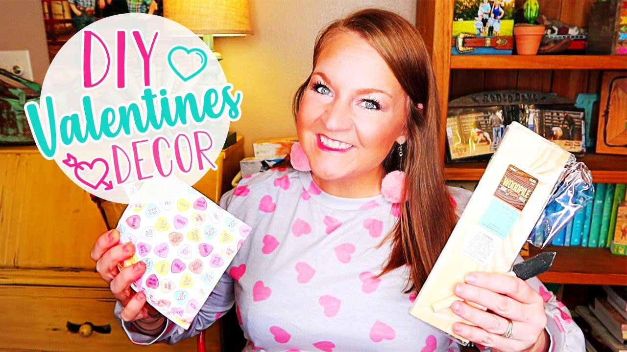 Valentines Decor DIYS | Candy Conversation Heart | Valentines Decor | Heidi Sonboul DIY Challenge