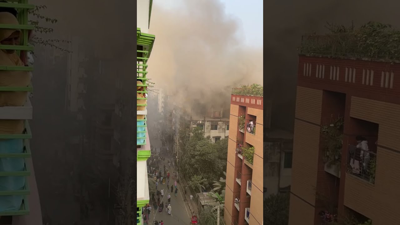 Fire at house 34, road 18 sector 11, Uttara Dhaka | west police station 