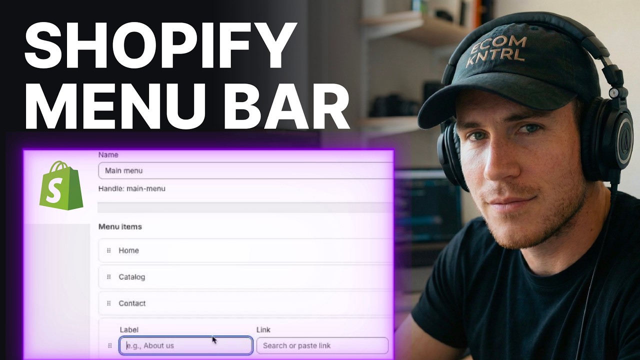 How to edit Shopify navigation bar (2026) | Full Customization Guide