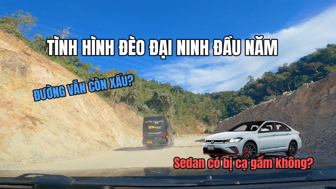 Tình hình đèo Đại Ninh, QL28B, đèo Mimosa trong 50 phút đi từ TPHCM | No Camping - Only Driving