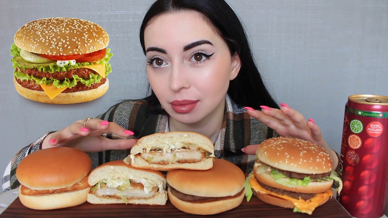 Опять не понравилась квартира/ Выбираем лучший бургер 🍔/ Мукбанк / Ayka Emilly 💗